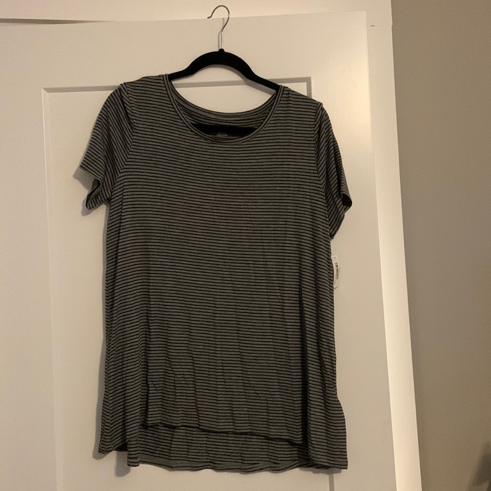 Striped shirt Amazon essentials new with tag